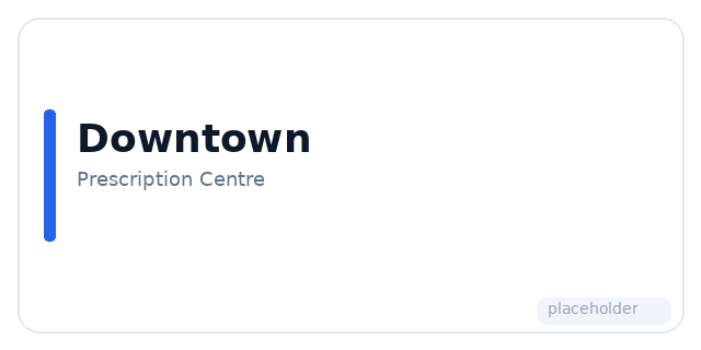 Downtown Prescription Centre